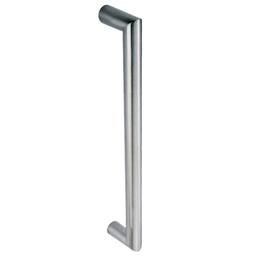 ROUND BAR MITRED DOOR PULL HANDLE (GRADE 201)